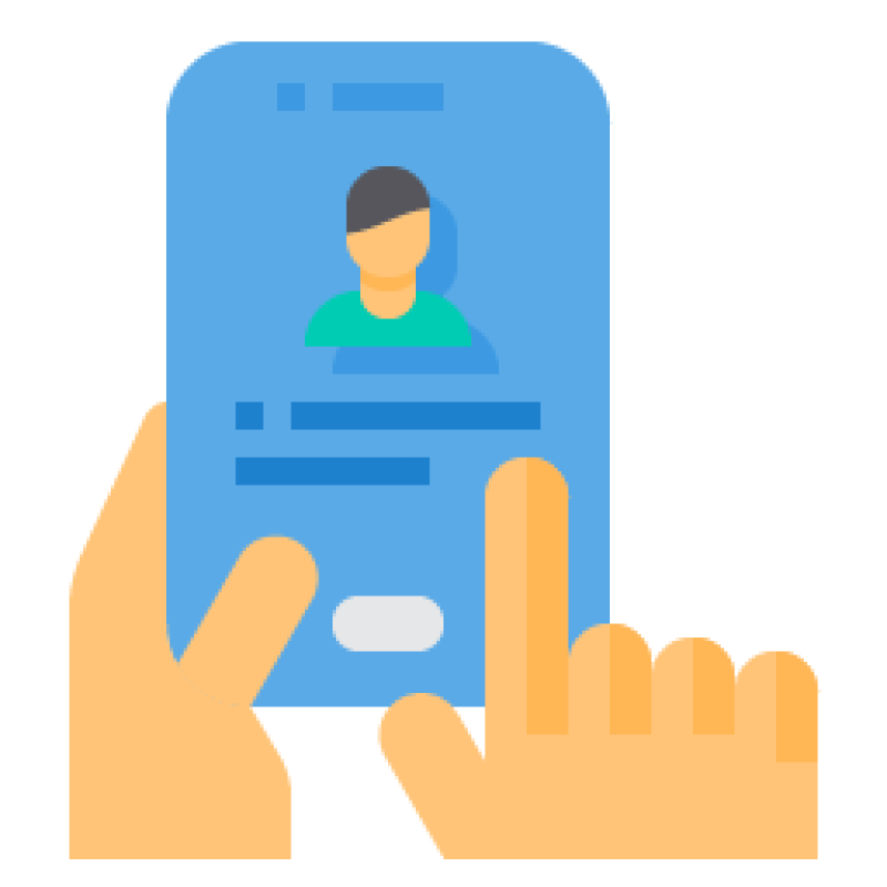 Smartphone-Human Resource-Hiring-Hands-Technology